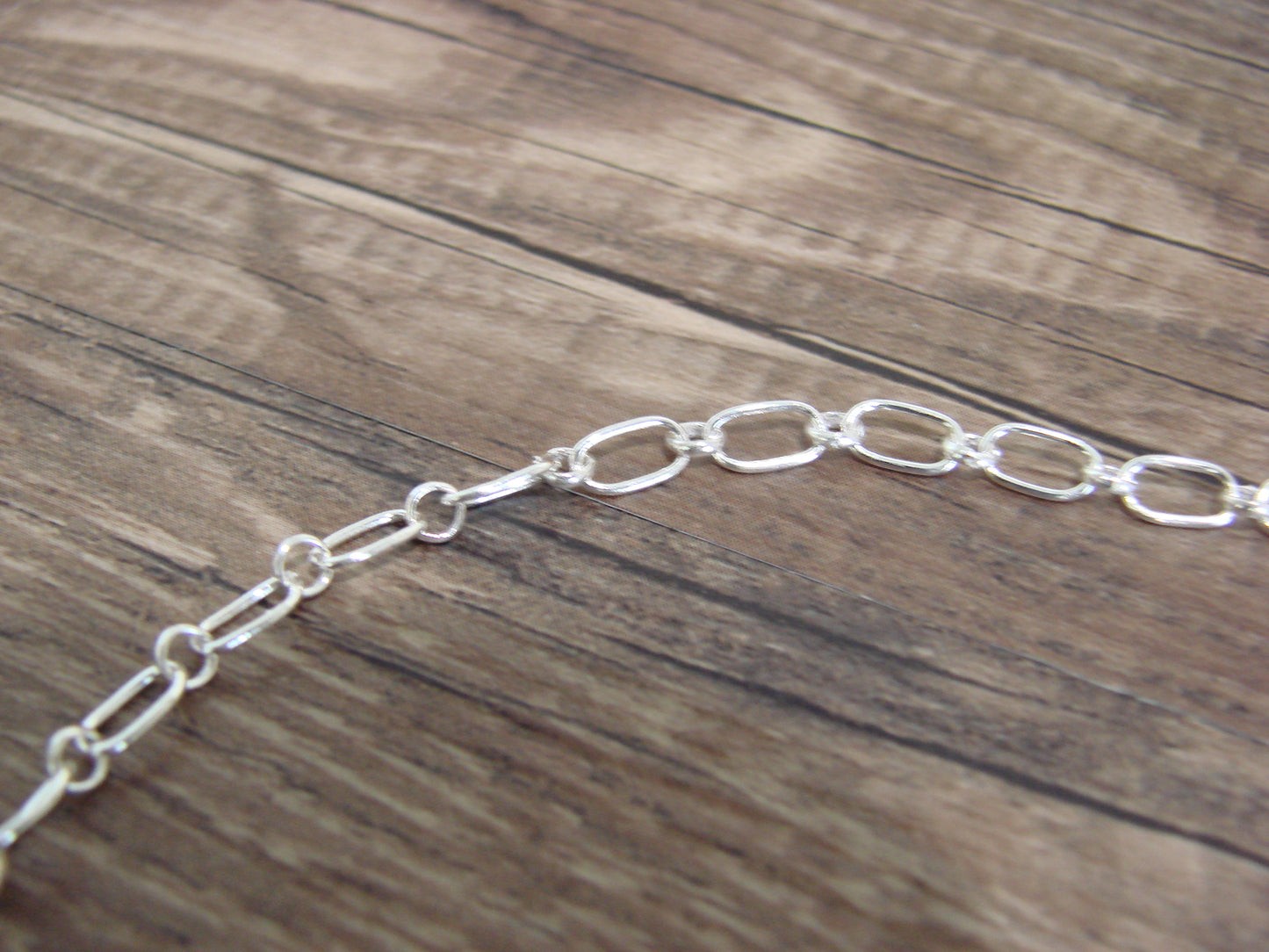 Native American Sterling Silver 18" Multi Stone Inlay Link Necklace - Qualo