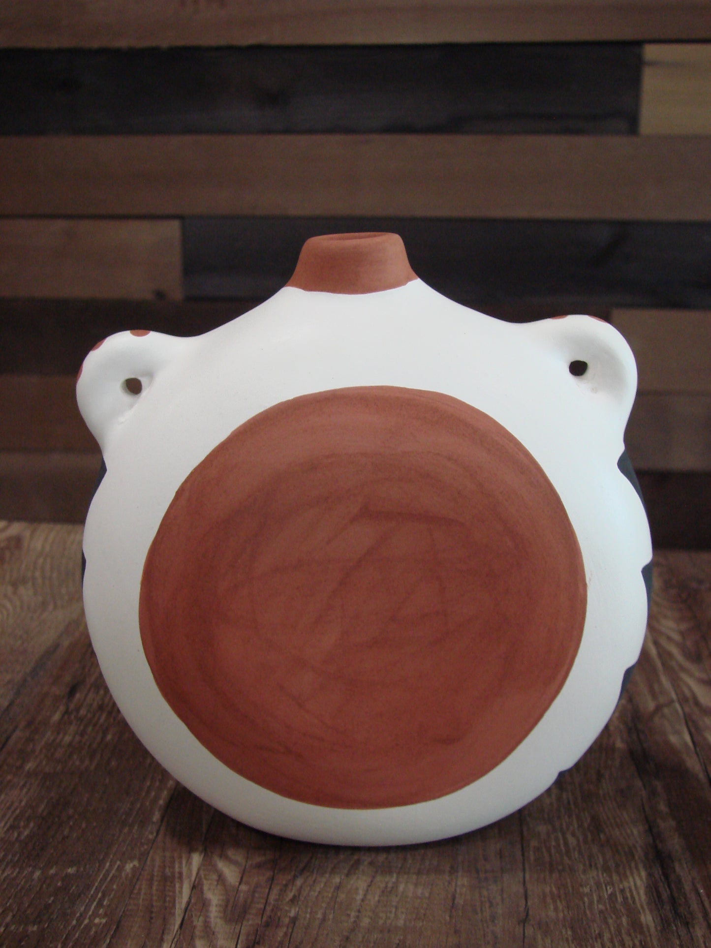 Native American Acoma Fine Line Hand Painted Pottery by Concho