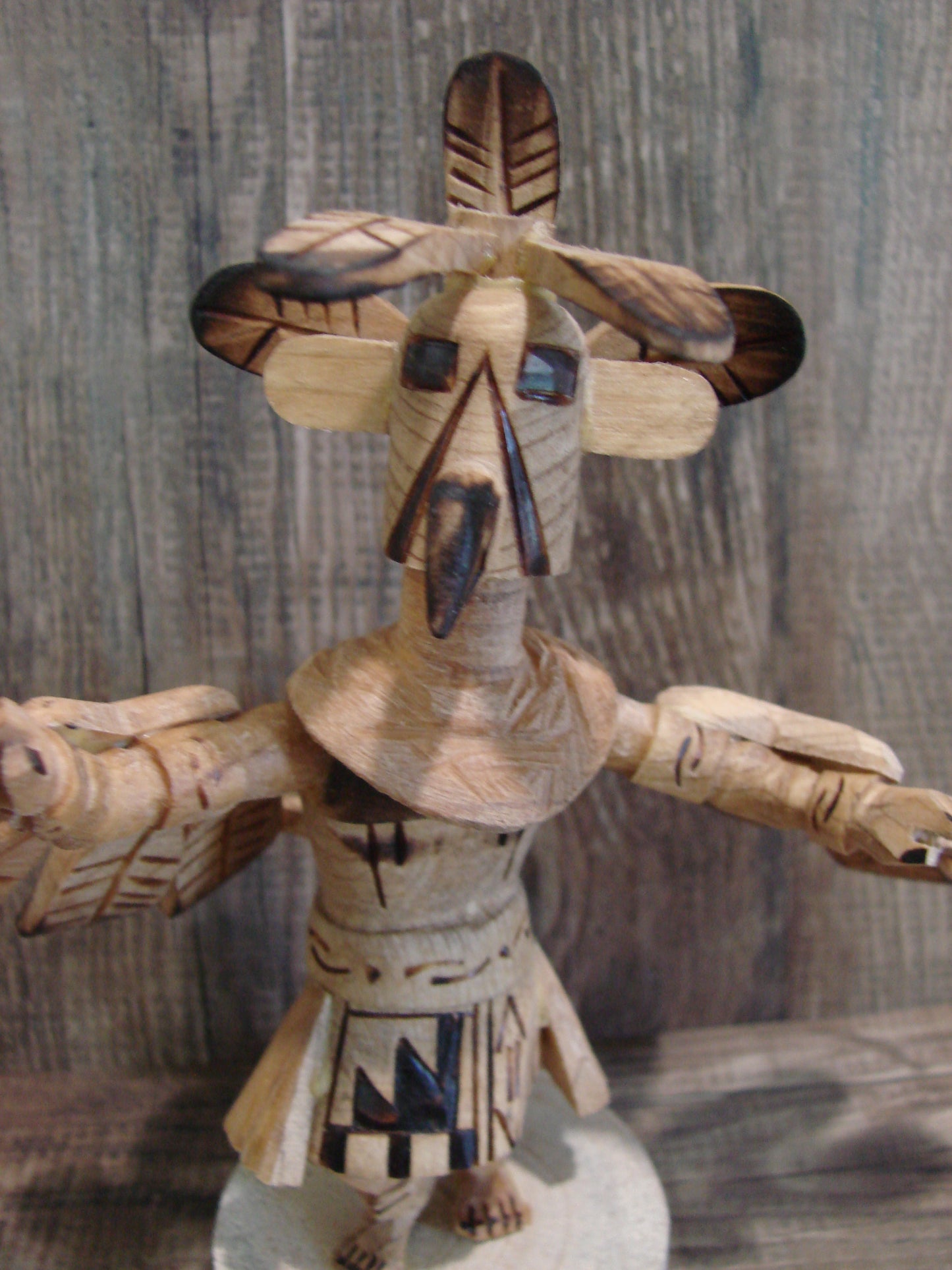 Native American Eagle Kachina Dancer by Platero