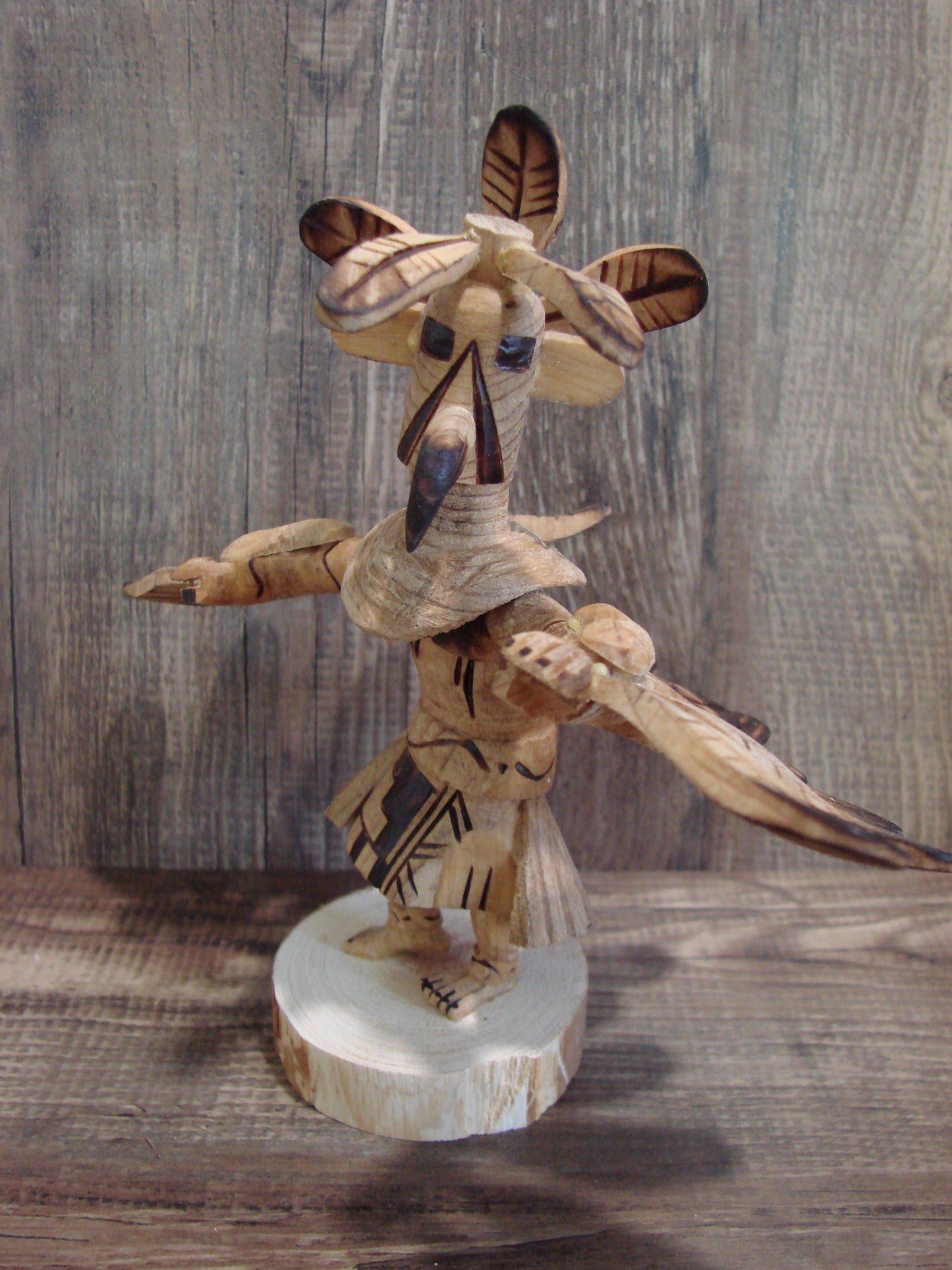 Native American Eagle Kachina Dancer by Platero