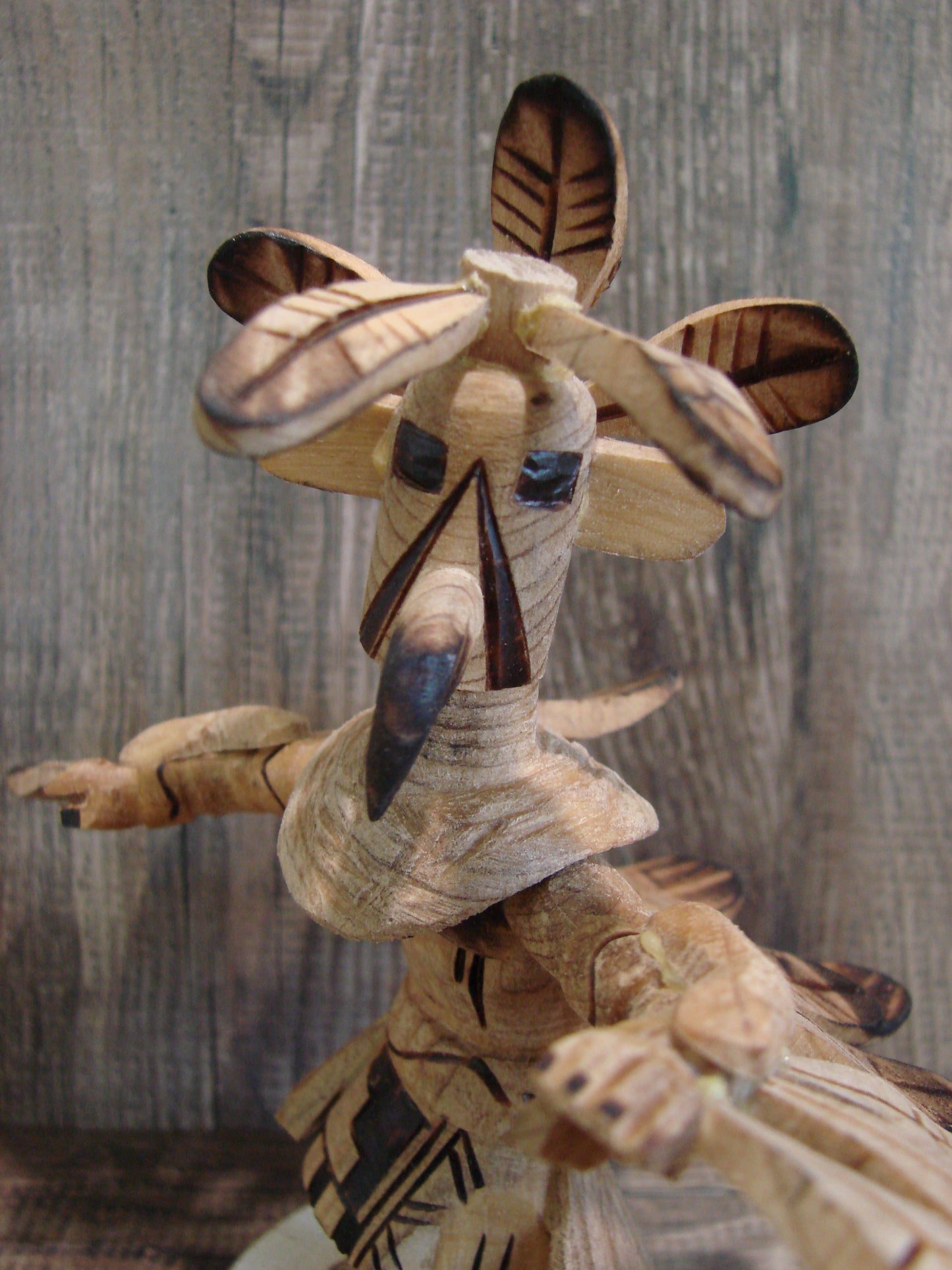 Native American Eagle Kachina Dancer by Platero