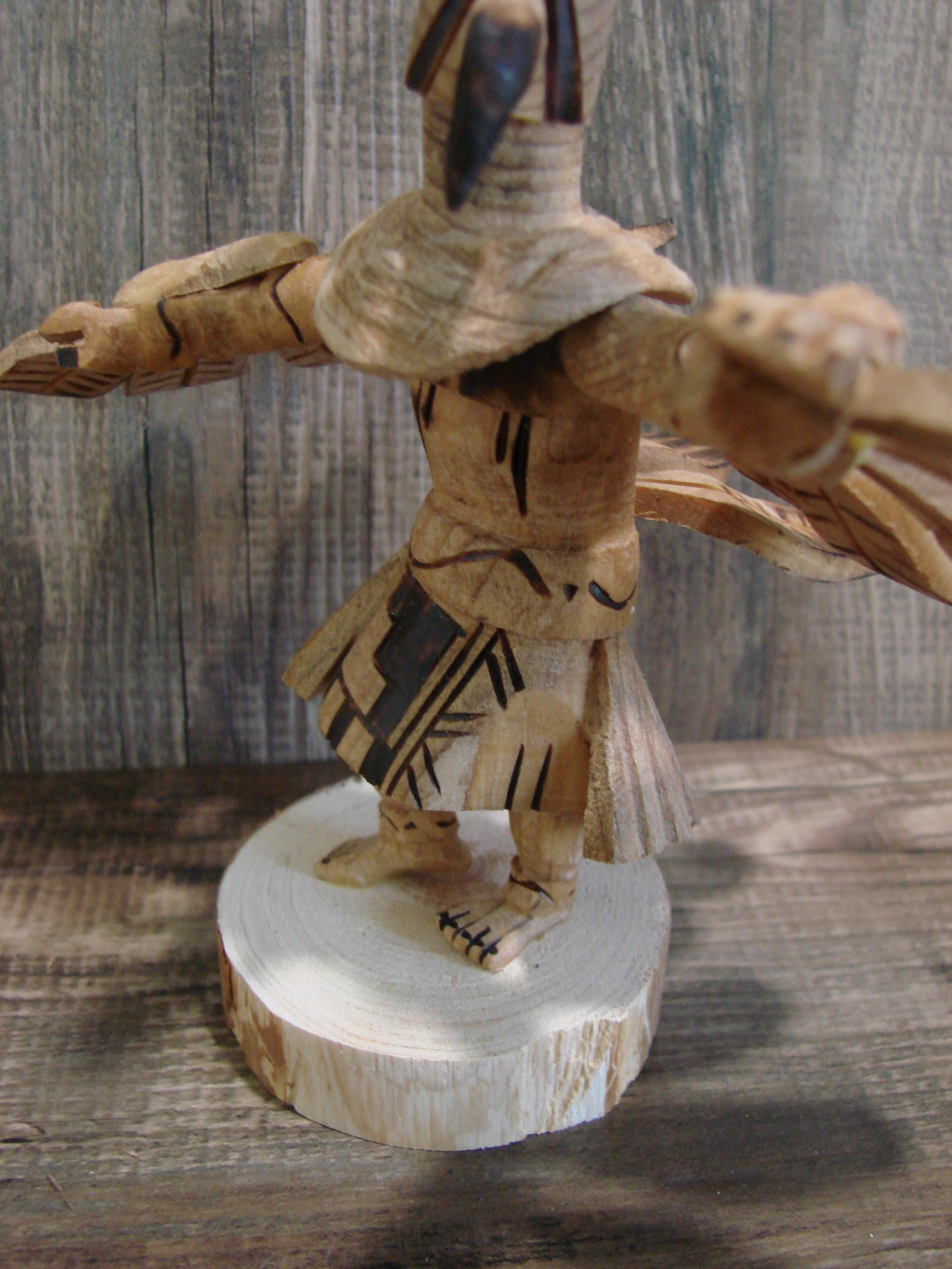 Native American Eagle Kachina Dancer by Platero