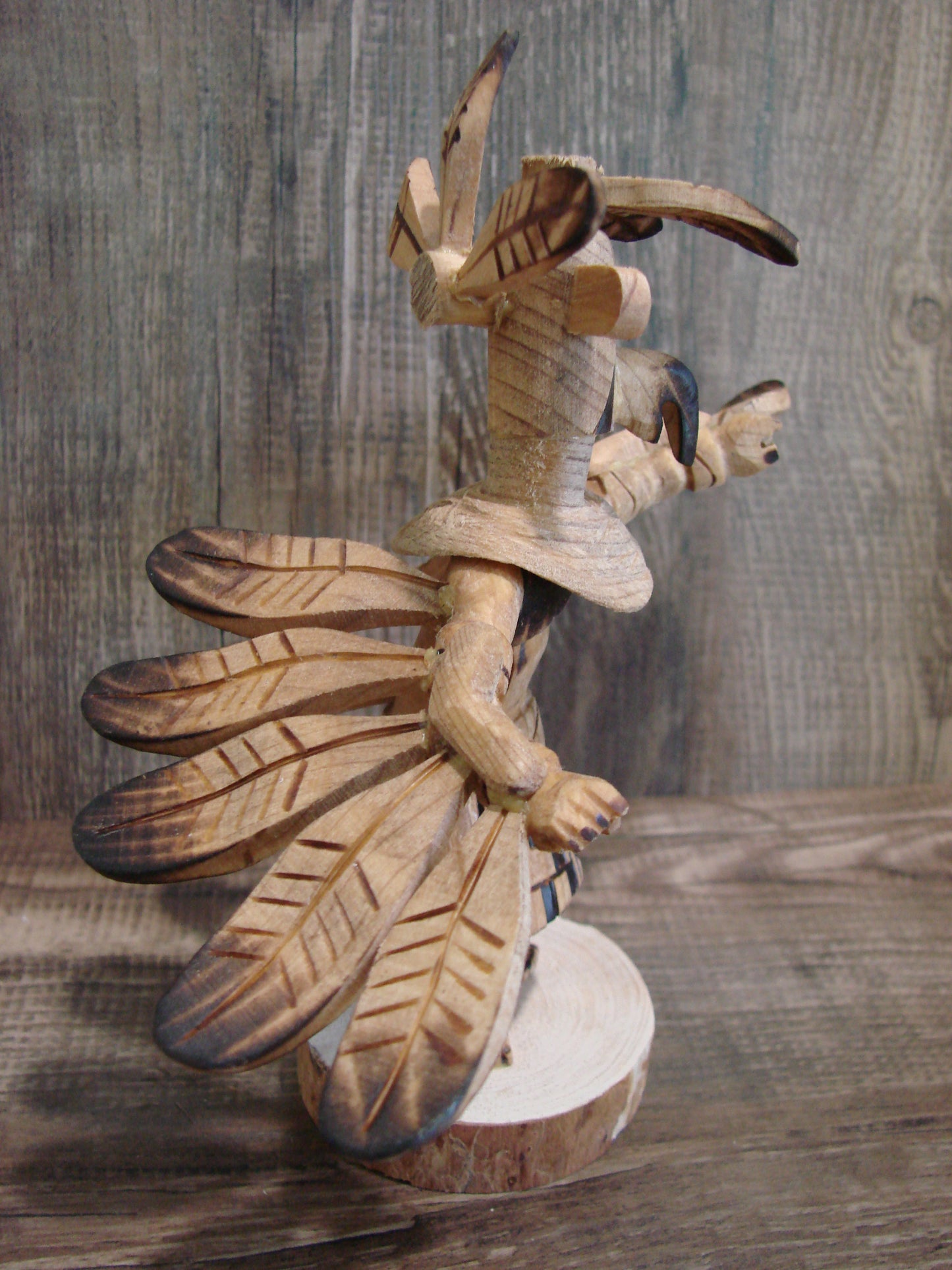 Native American Eagle Kachina Dancer by Platero
