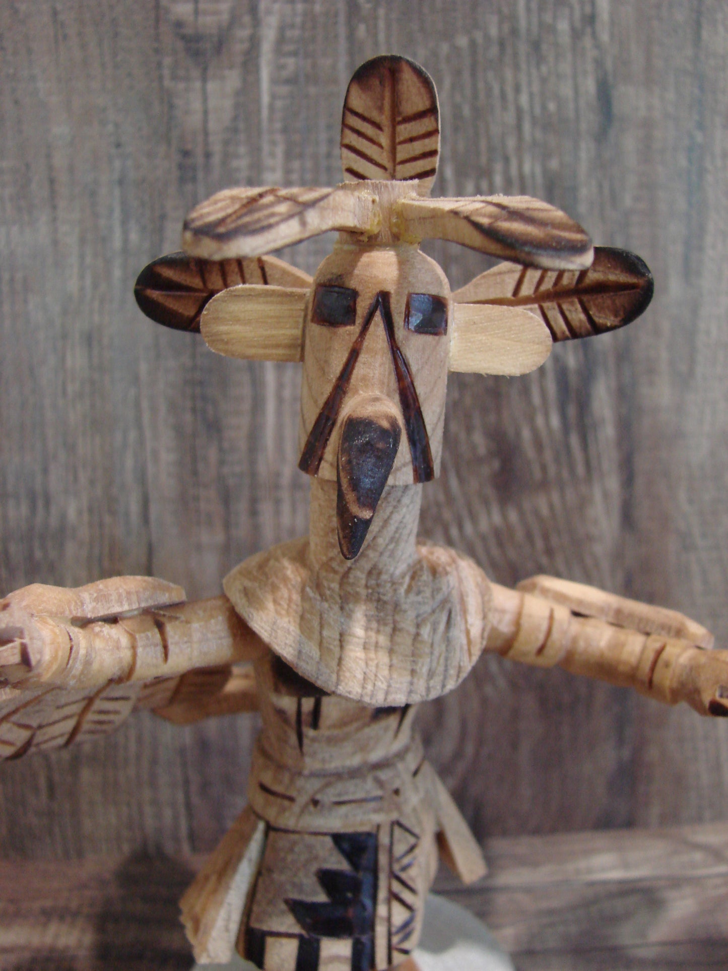 Native American Eagle Kachina Dancer by Platero