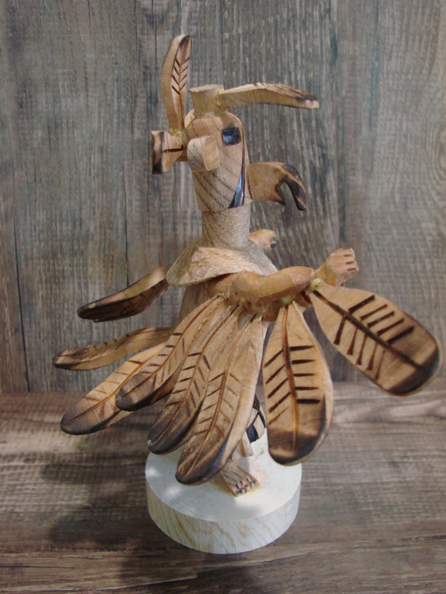 Native American Eagle Kachina Dancer by Platero