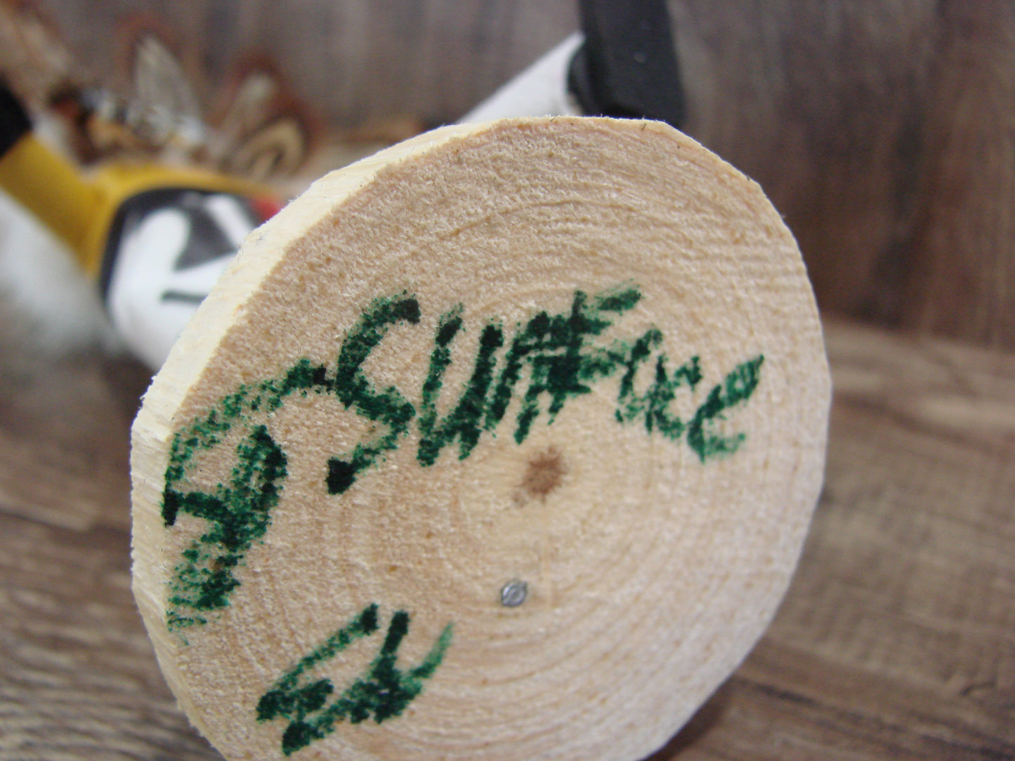 Native American Sunface Kachina Dancer Signed E.W.