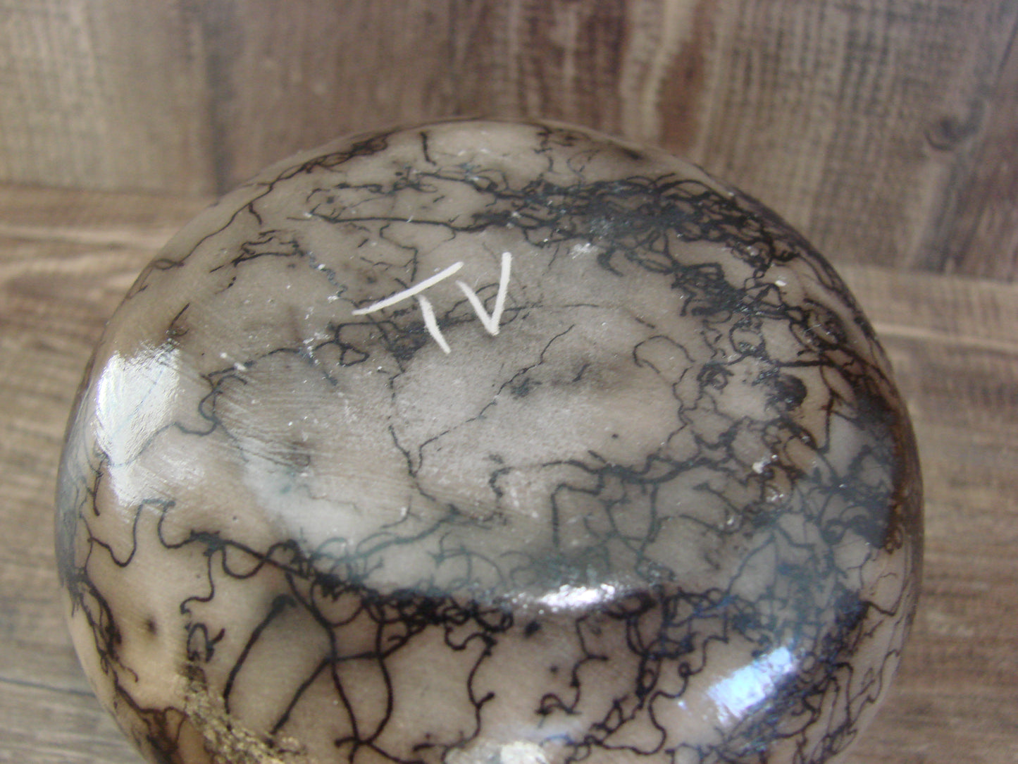 Native American Navajo Indian Horse Hair Pottery by Vail