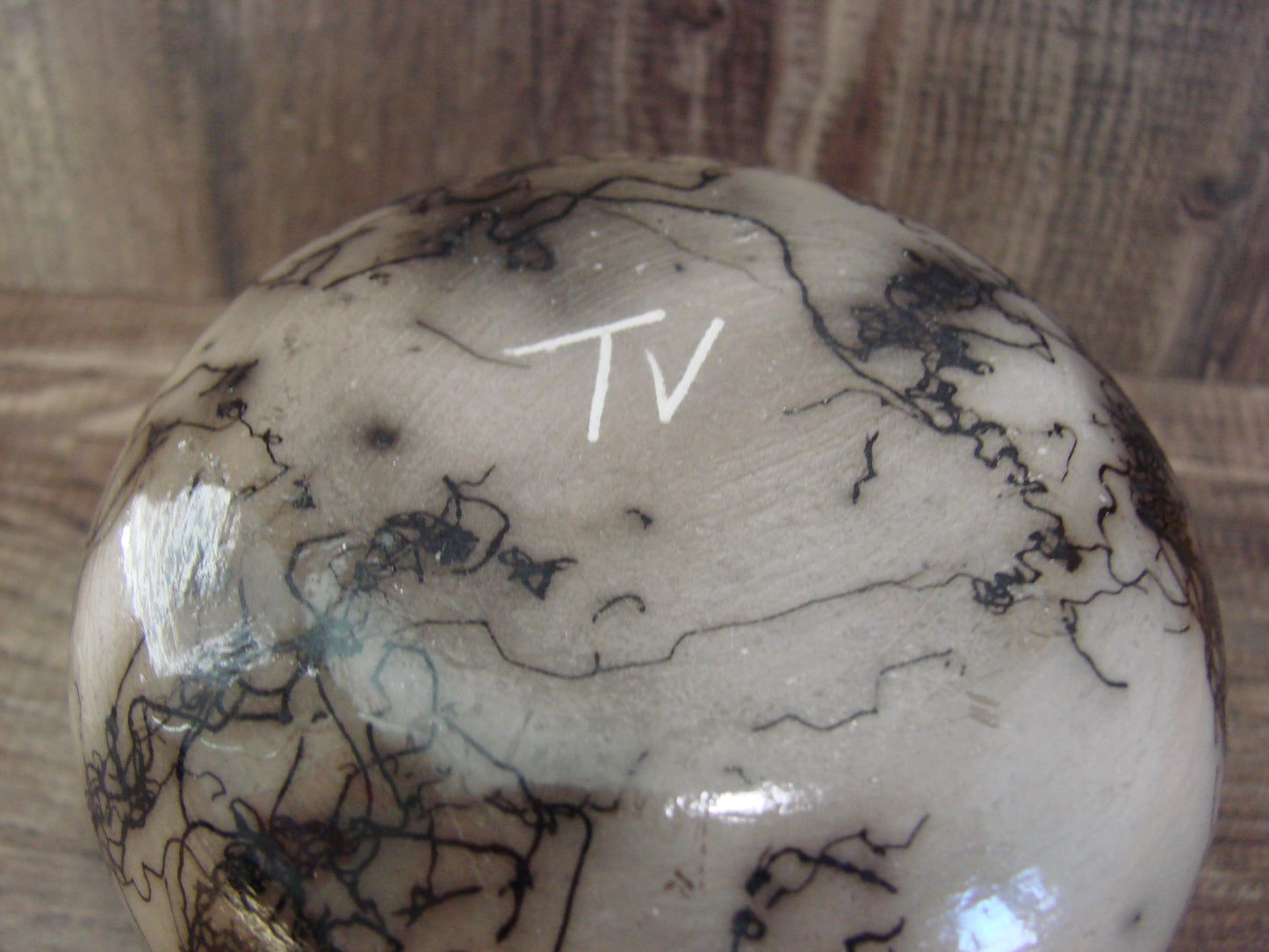 Native American Navajo Indian Horse Hair Pottery by Vail