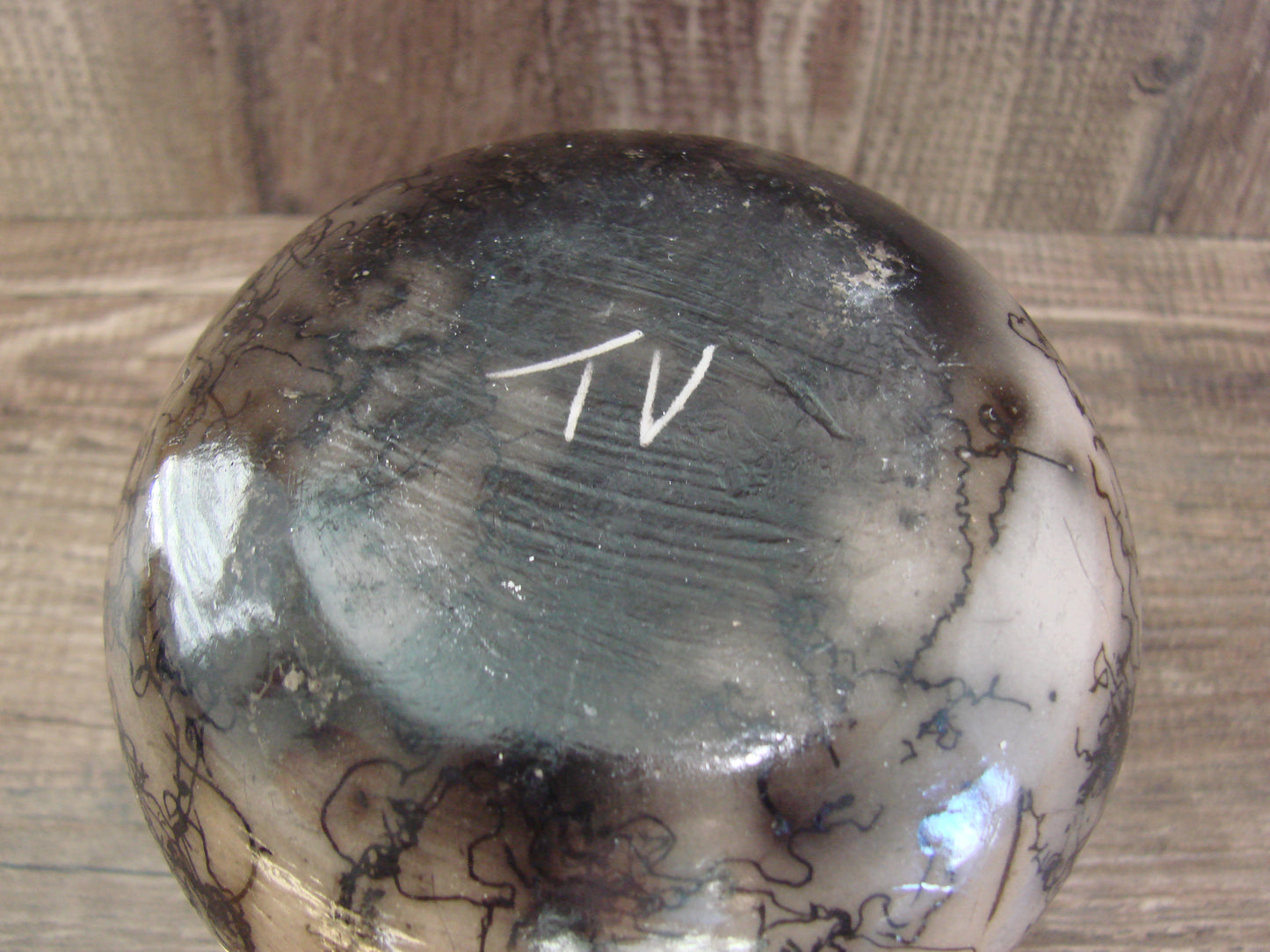 Native American Navajo Indian Horse Hair Pottery by Vail