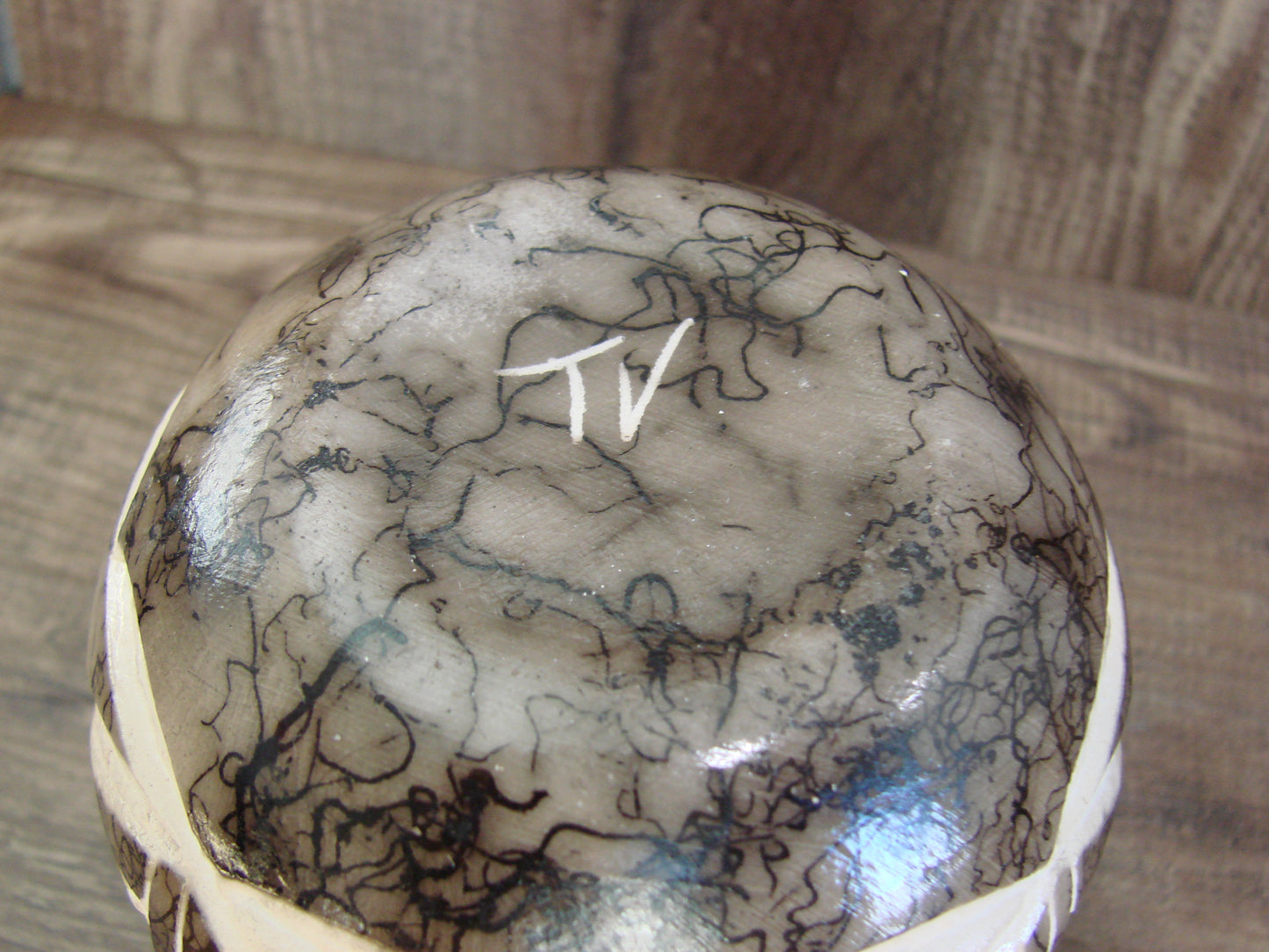 Native American Navajo Indian Horse Hair Pottery by Vail