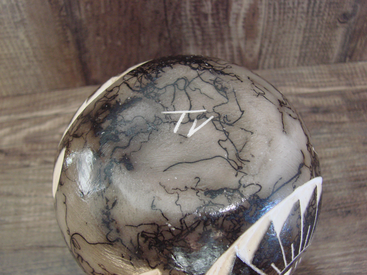 Native American Navajo Indian Horse Hair Pottery by Vail