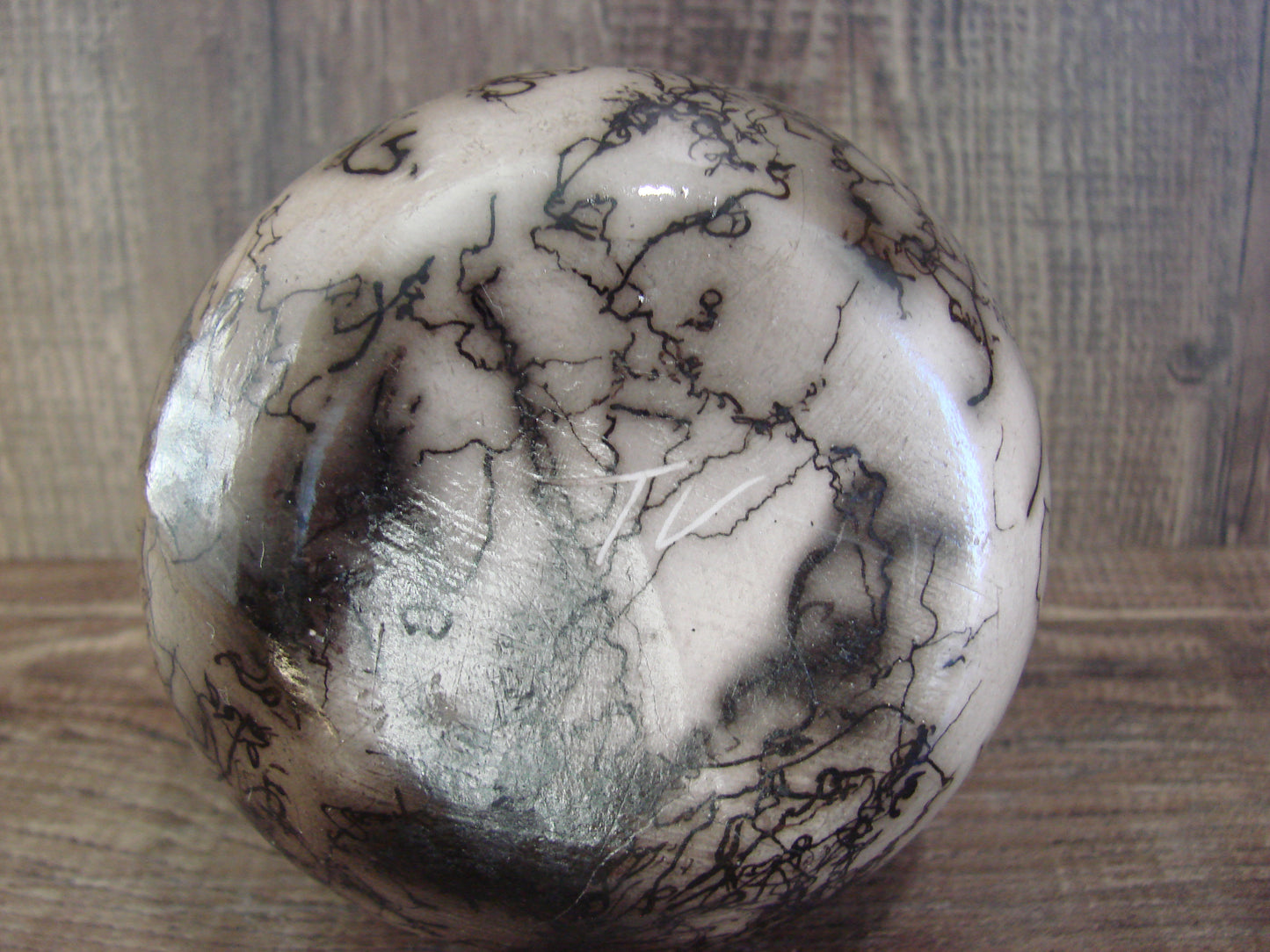 Native American Navajo Indian Horse Hair Pottery by Vail