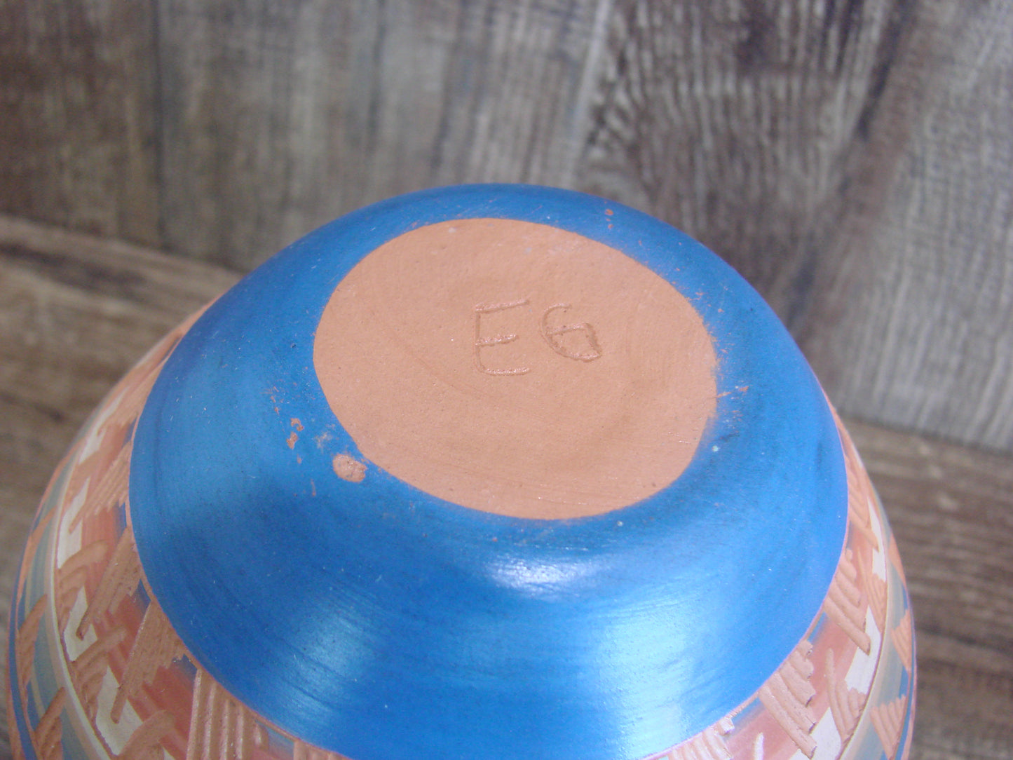 Native American Hand Etched & Hand Painted Pottery - Gilmore