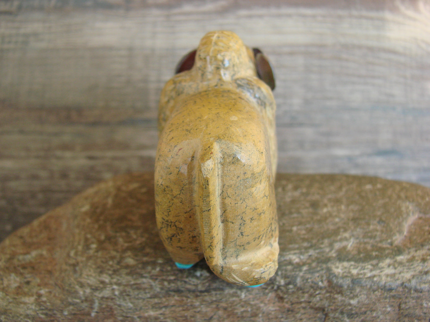 Native American Zuni Indian Jasper Buffalo Fetish by Leekya