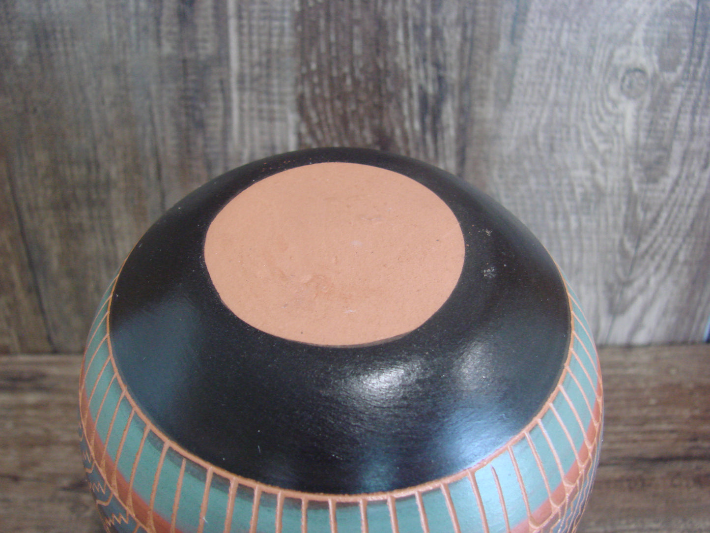 Native American Hand Etched & Hand Painted Pottery - Gilmore
