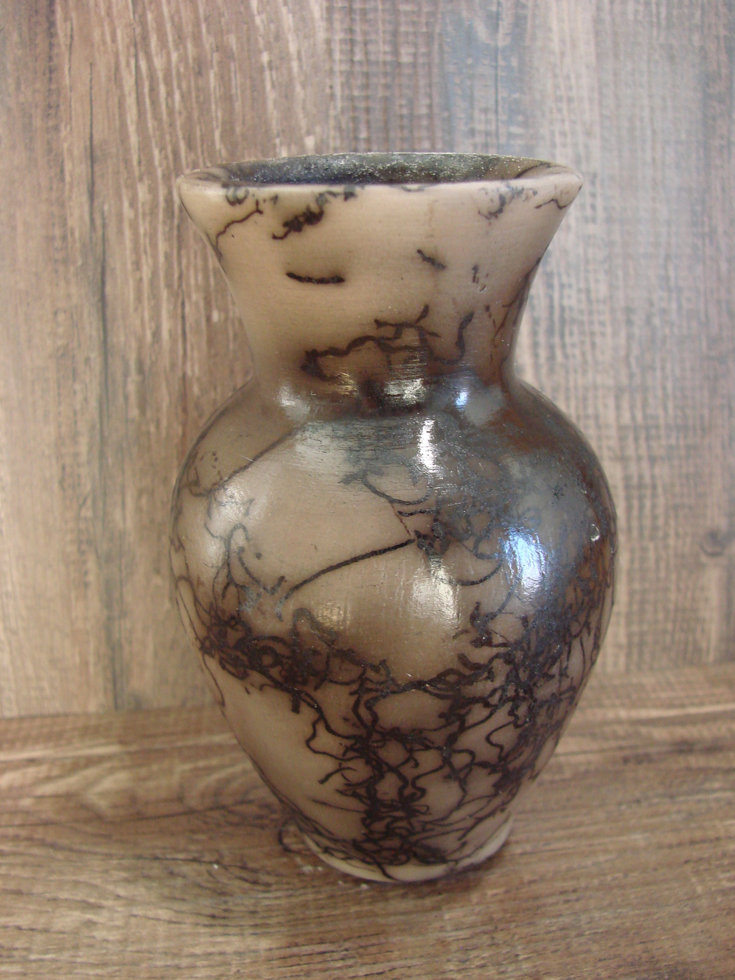 Native American Navajo Indian Horse Hair Pottery by Vail