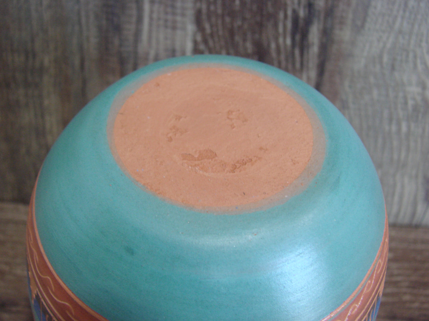 Native American Hand Etched & Hand Painted Pottery - Gilmore