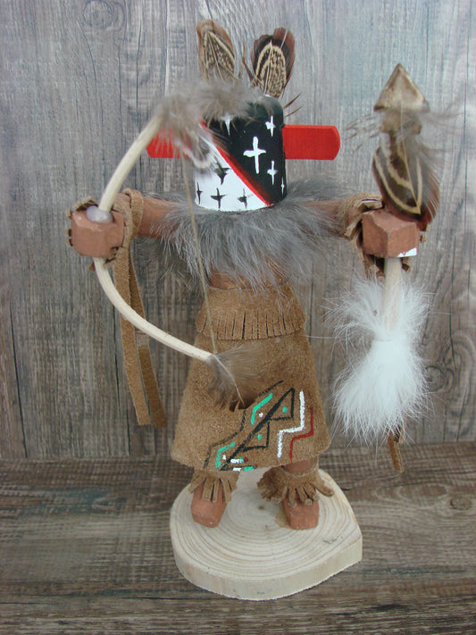 Native American Warrior Kachina Dancer Signed Wheeler