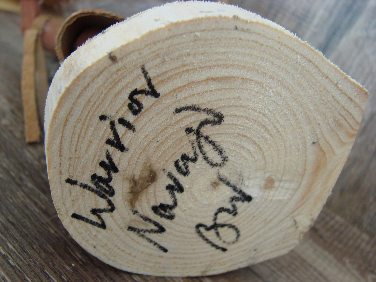 Native American Warrior Kachina Dancer Signed Wheeler