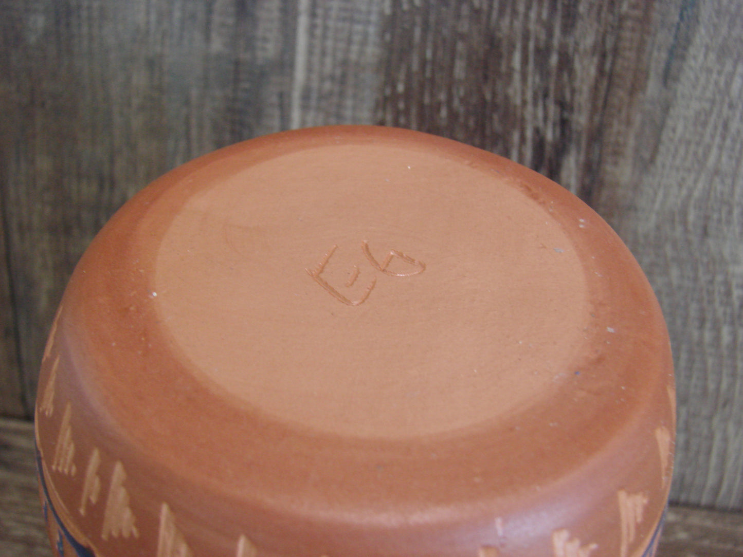 Native American Hand Etched & Hand Painted Pottery - Gilmore