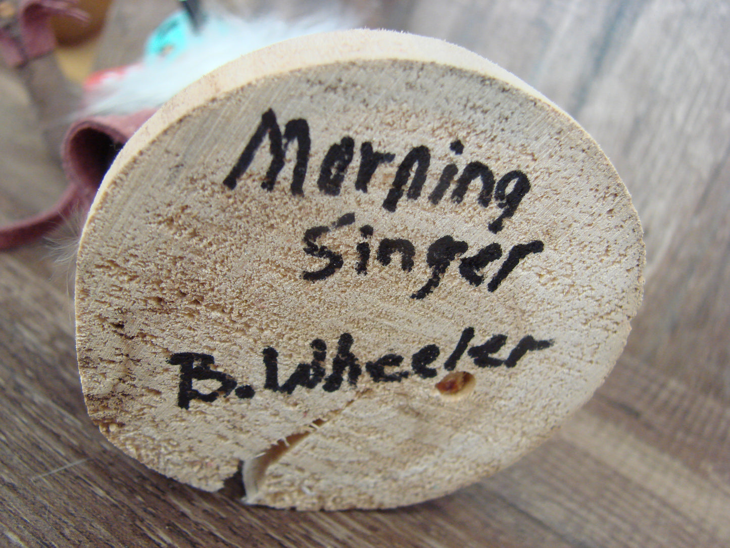 Native American Morning Singer Kachina Dancer Signed Wheeler