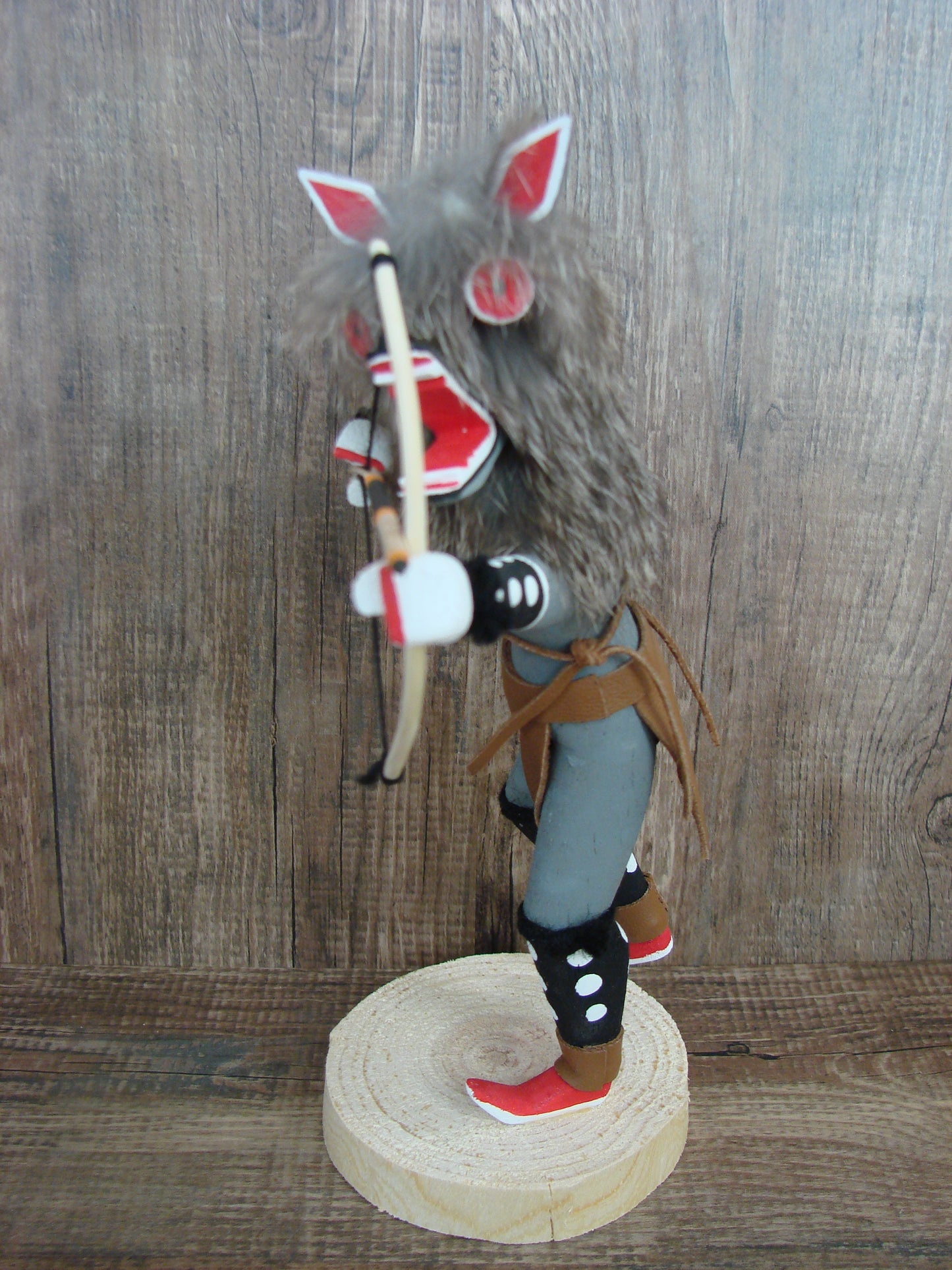 Native American Navajo Wolf Kachina Dancer by LMS