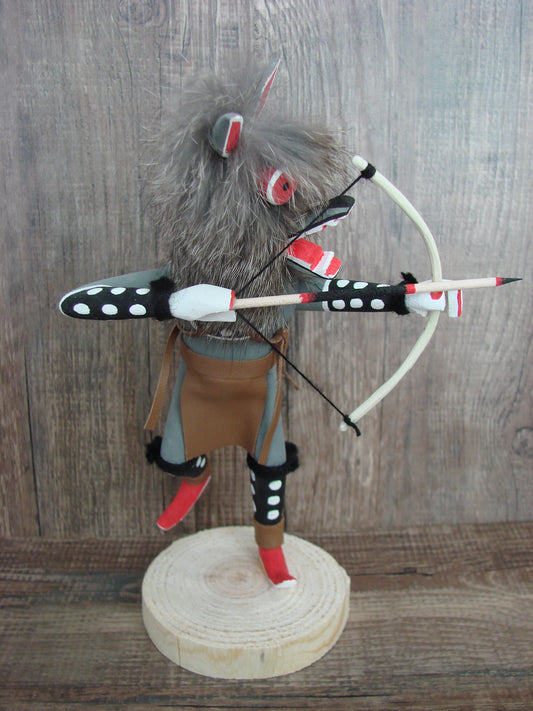 Native American Navajo Wolf Kachina Dancer by LMS