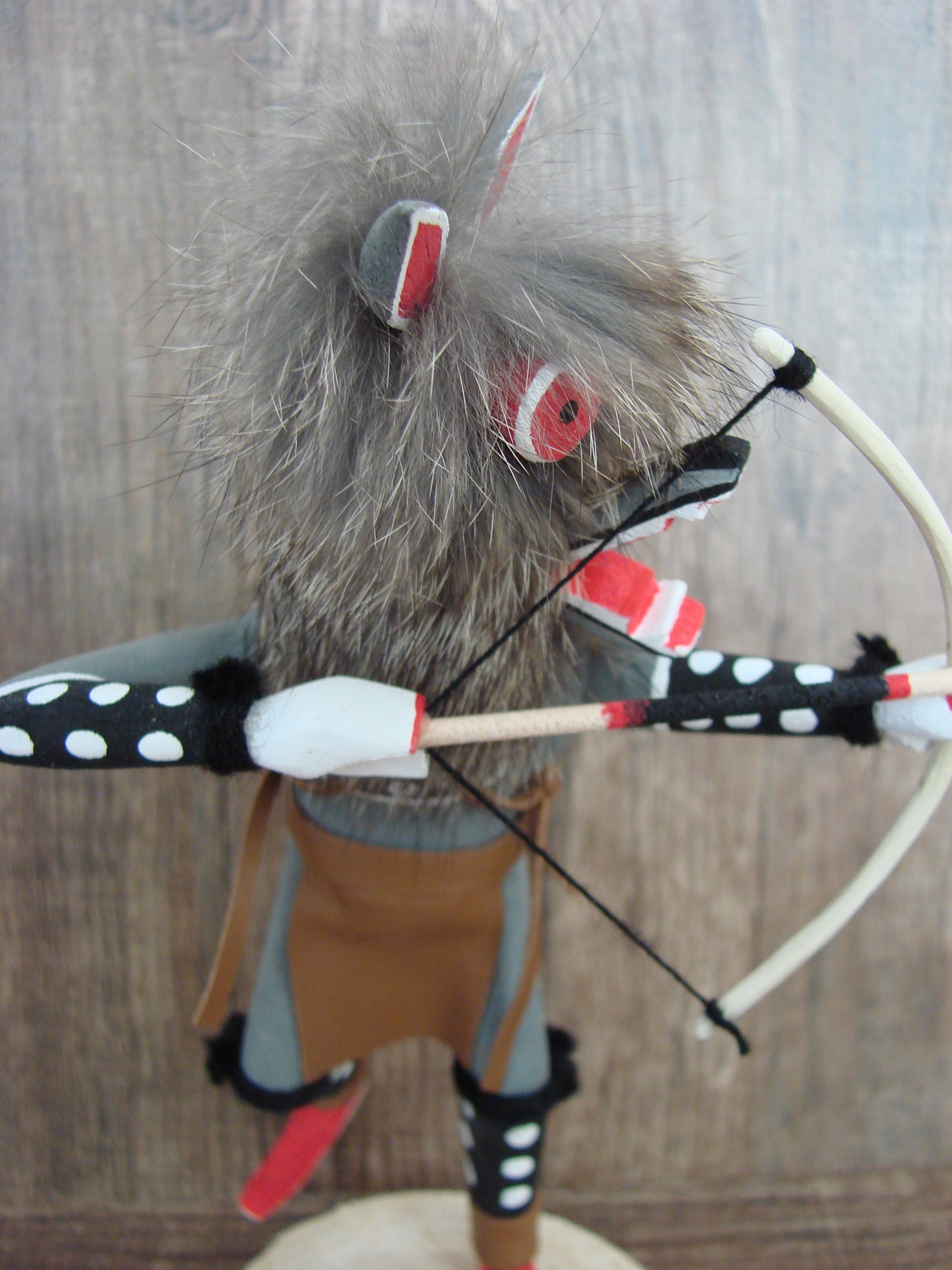 Native American Navajo Wolf Kachina Dancer by LMS