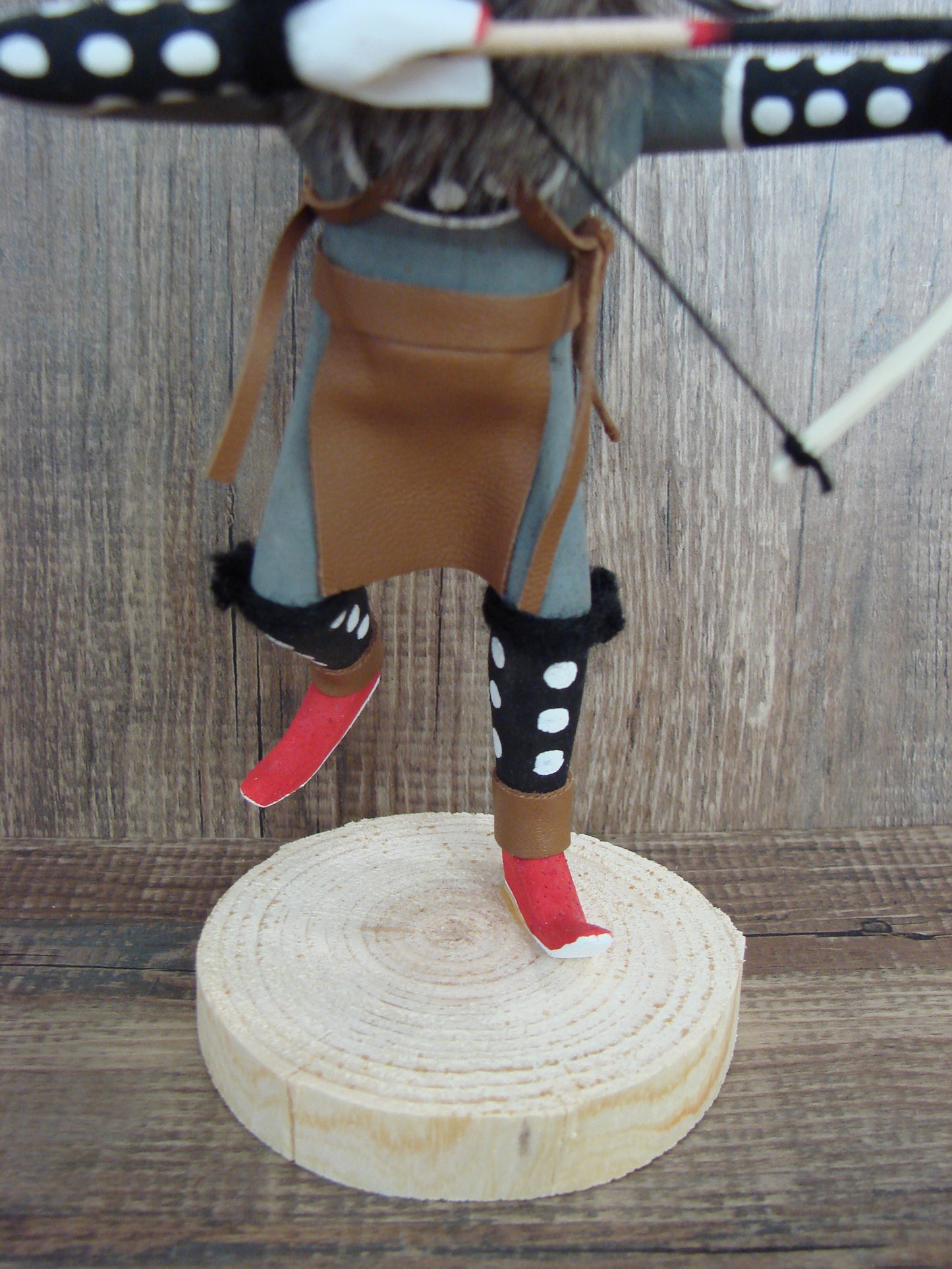 Native American Navajo Wolf Kachina Dancer by LMS
