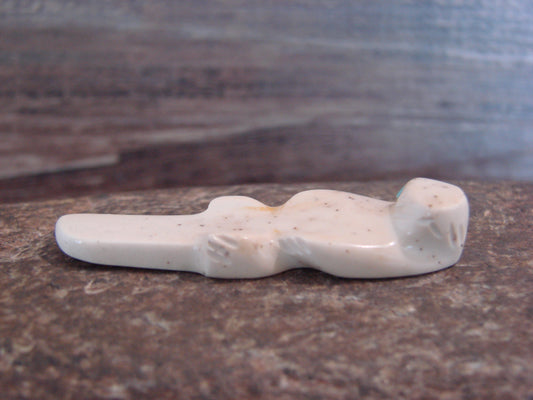 Native American Indian Hand Carved Fish Rock Otter Fetish - B. Phillips