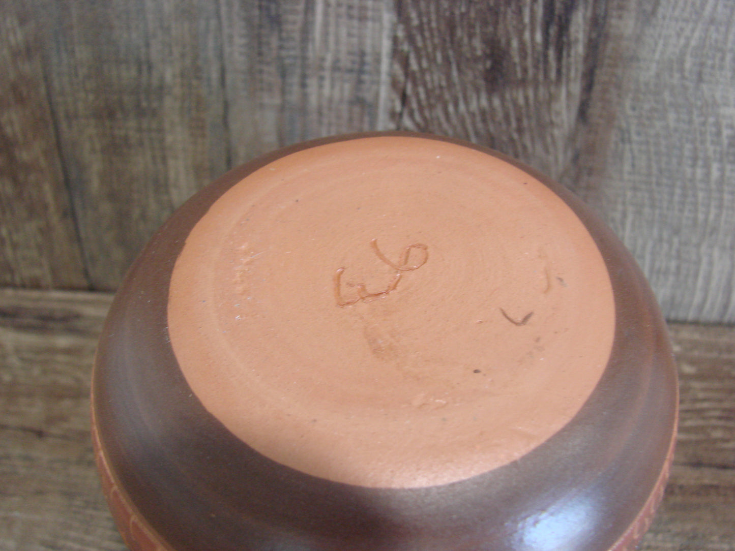 Native American Hand Etched & Hand Painted Pottery - Gilmore