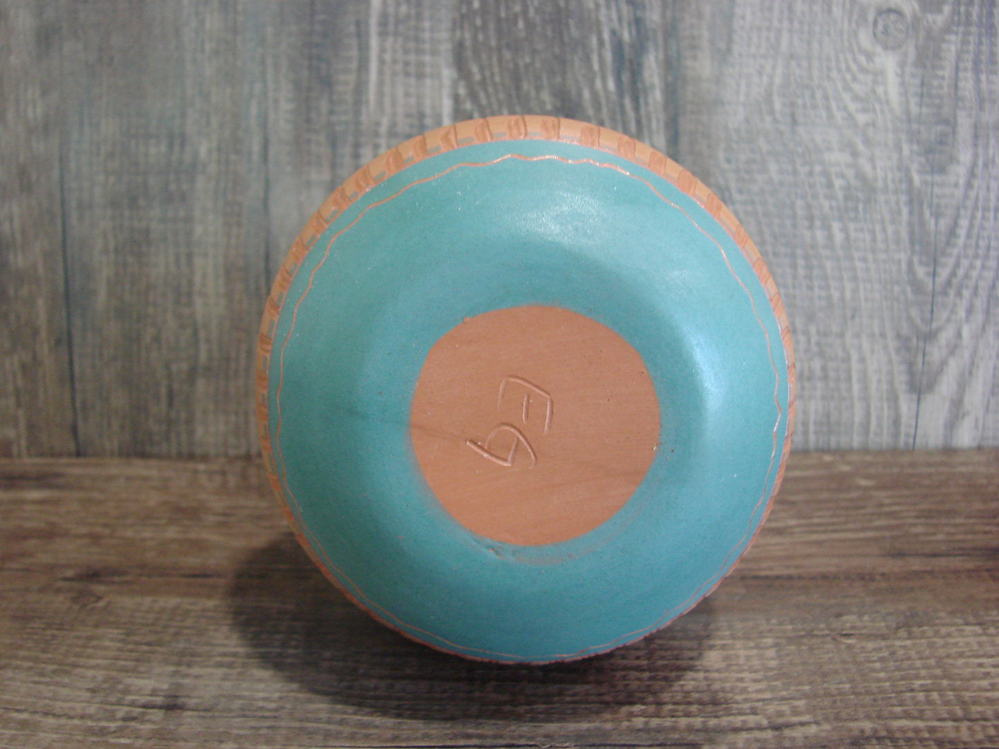 Native American Hand Etched & Hand Painted Pottery - Gilmore