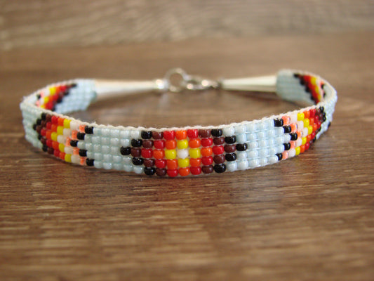 Native American Hand Beaded Bracelet by Cleveland