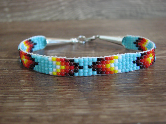 Native American Hand Beaded Bracelet by Cleveland