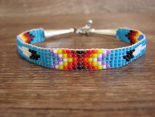 Native American Hand Beaded Bracelet by Cleveland