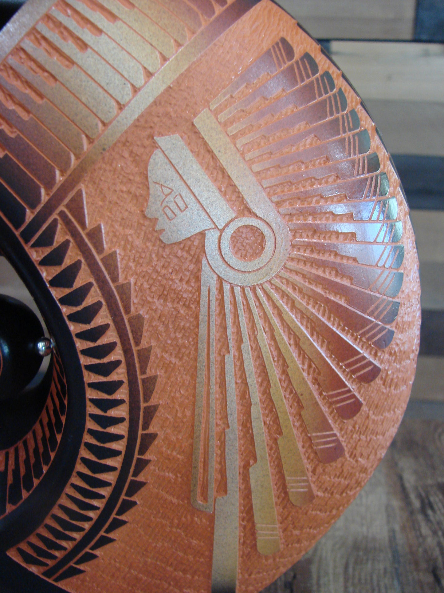 Native American Indian Hand Etched Pillow Pottery by Diane Aragon