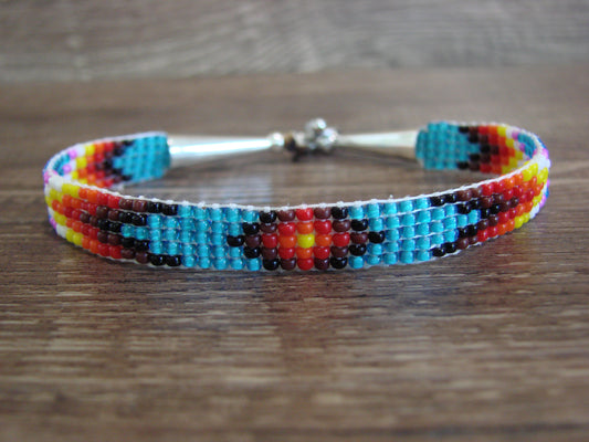 Native American Hand Beaded Bracelet by Cleveland