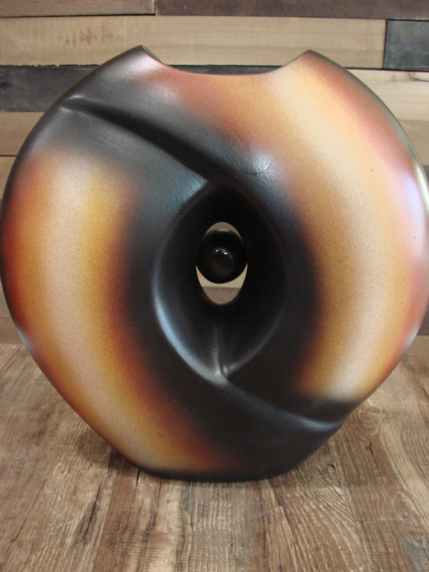 Native American Indian Hand Etched Pillow Pottery by Diane Aragon