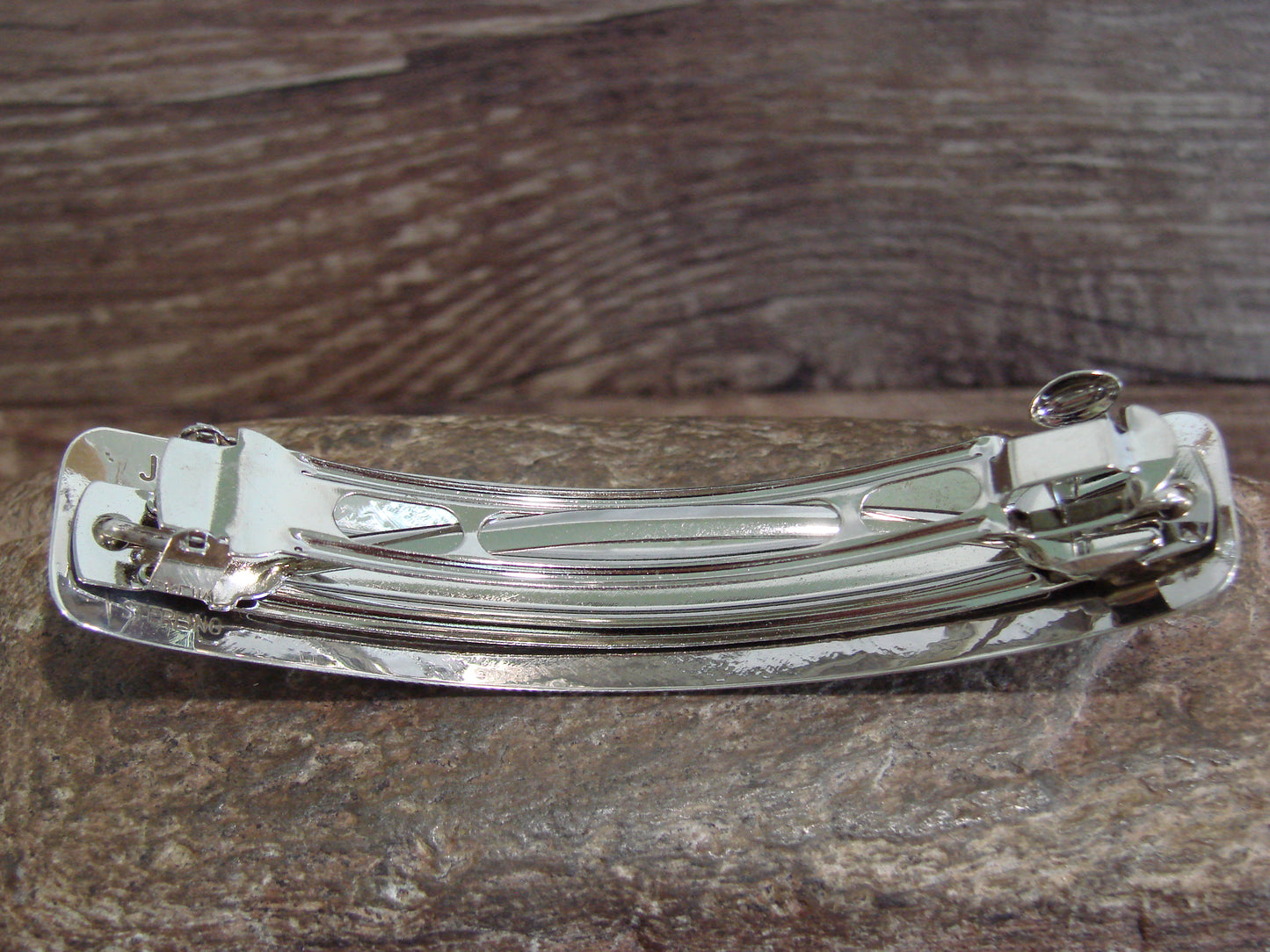 Native American Sterling Silver Hair Barrette by Begay