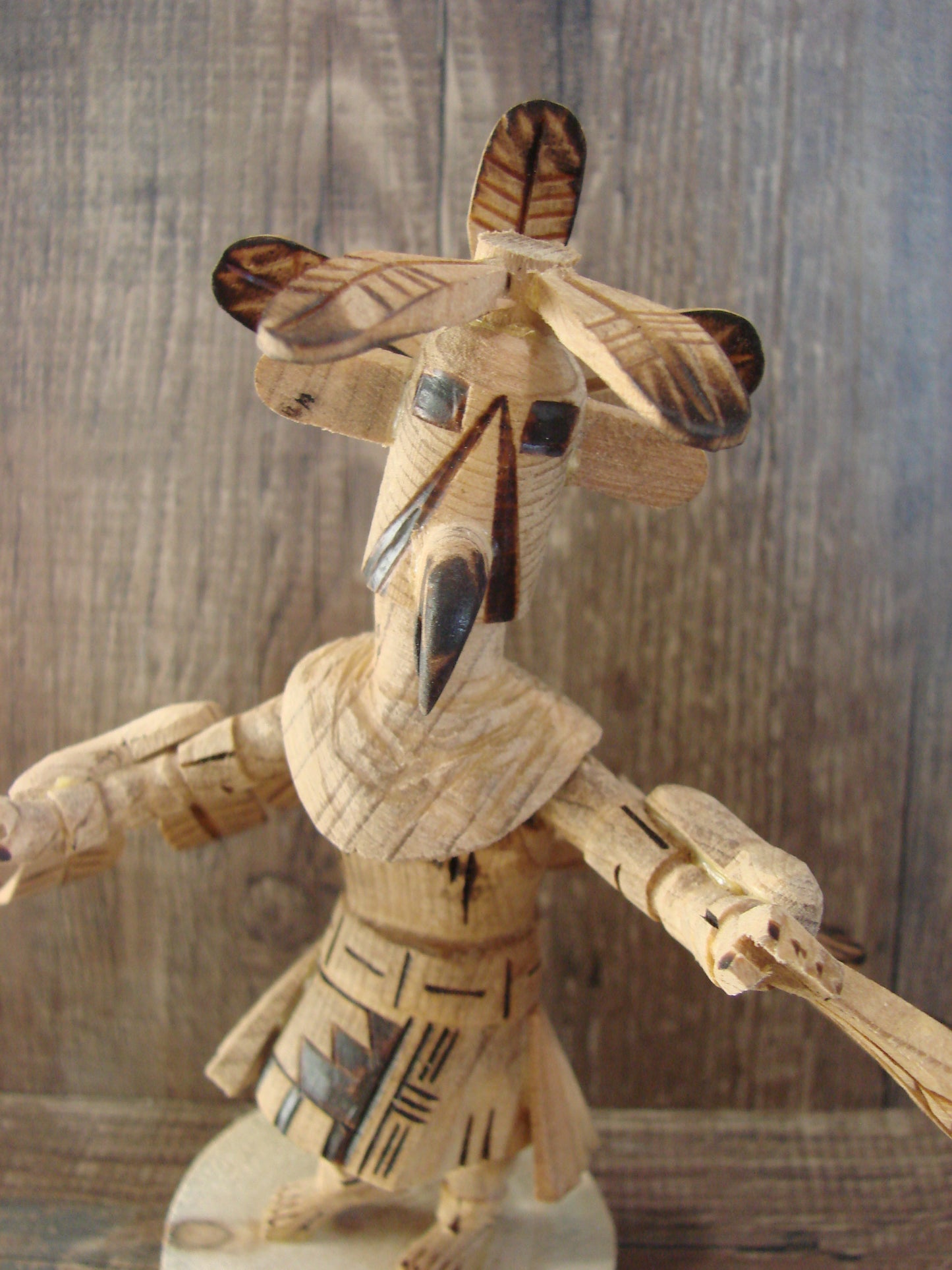 Native American Eagle Kachina Dancer by Platero