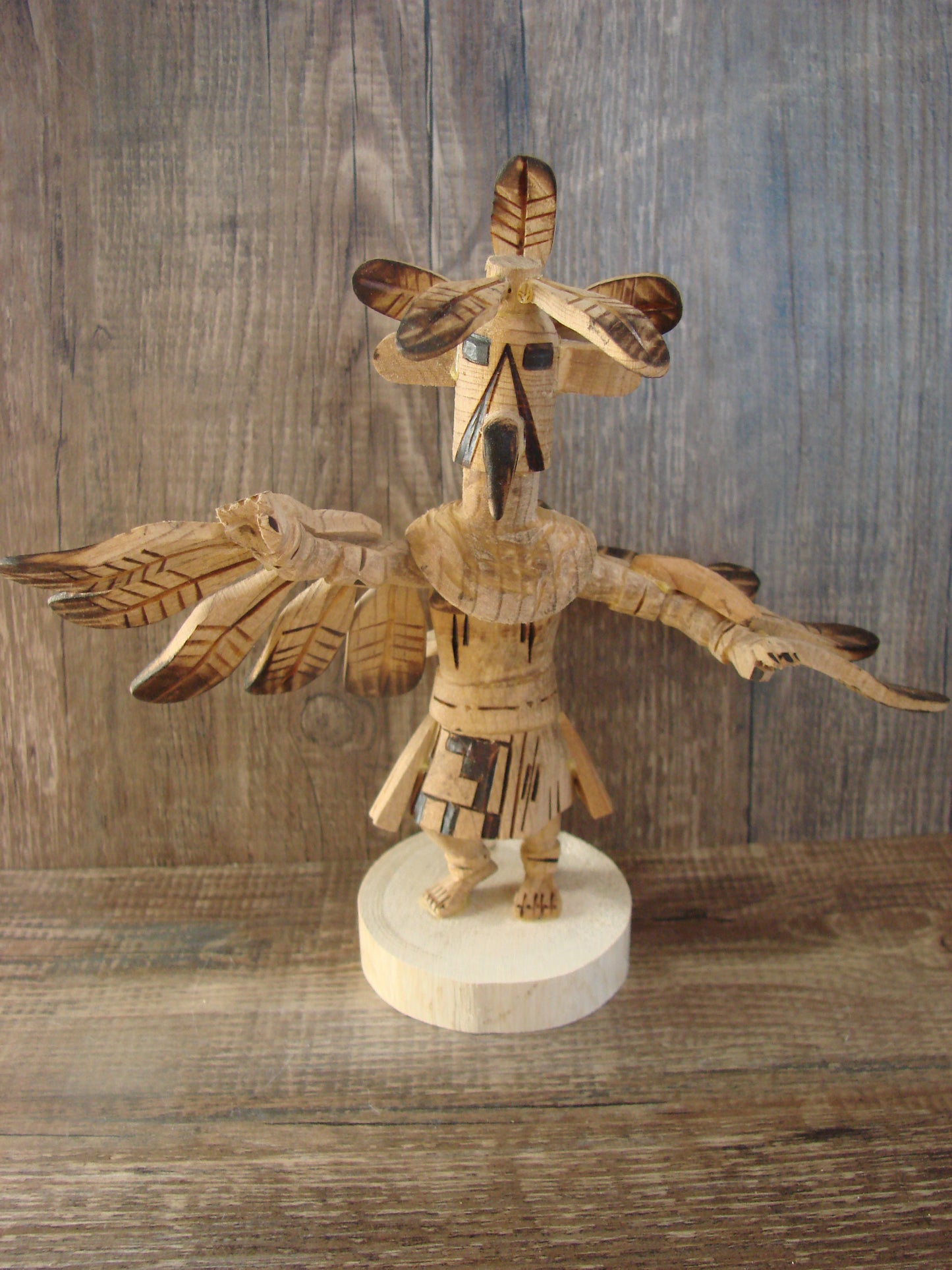 Native American Eagle Kachina Dancer by Platero