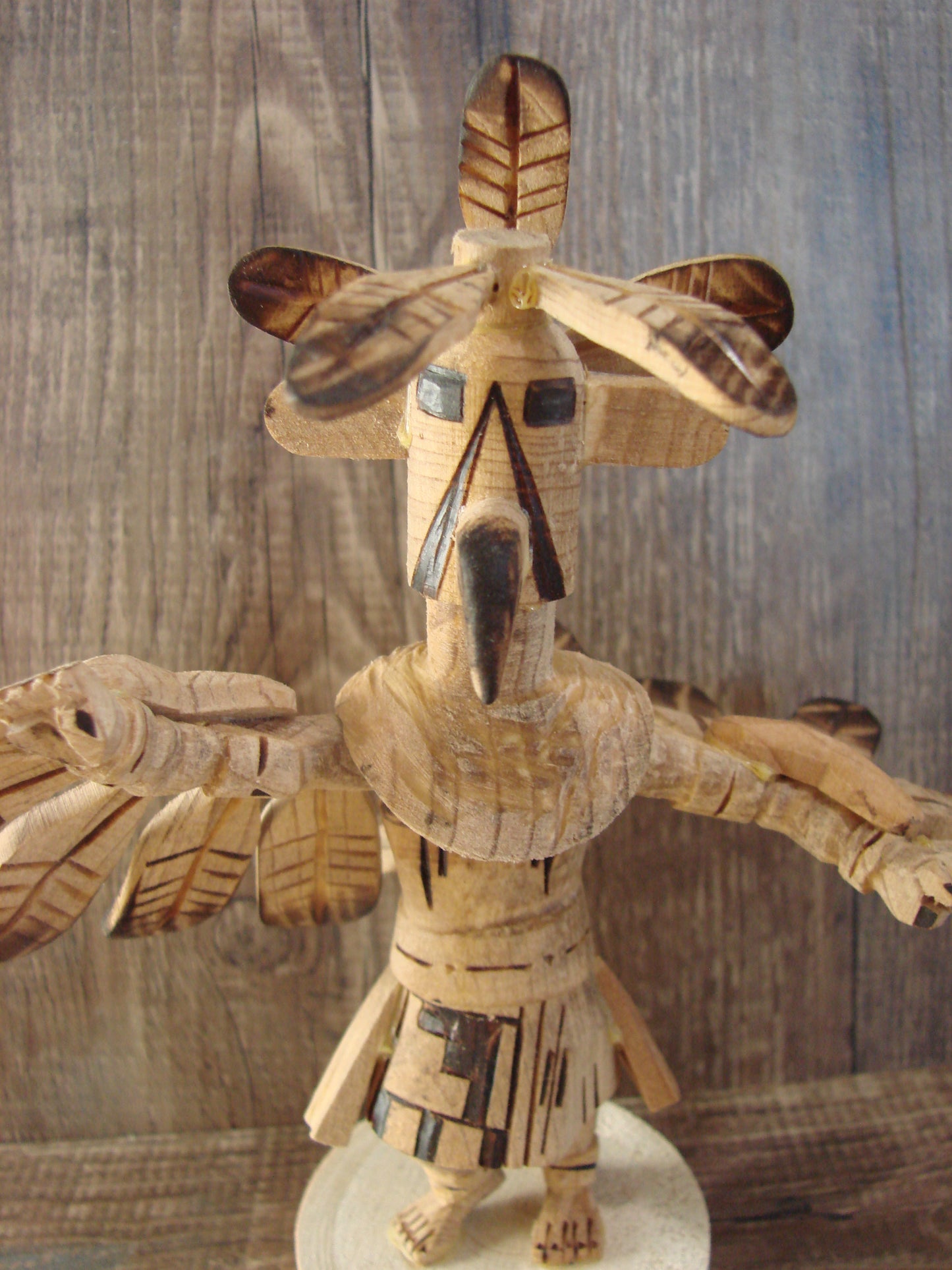 Native American Eagle Kachina Dancer by Platero