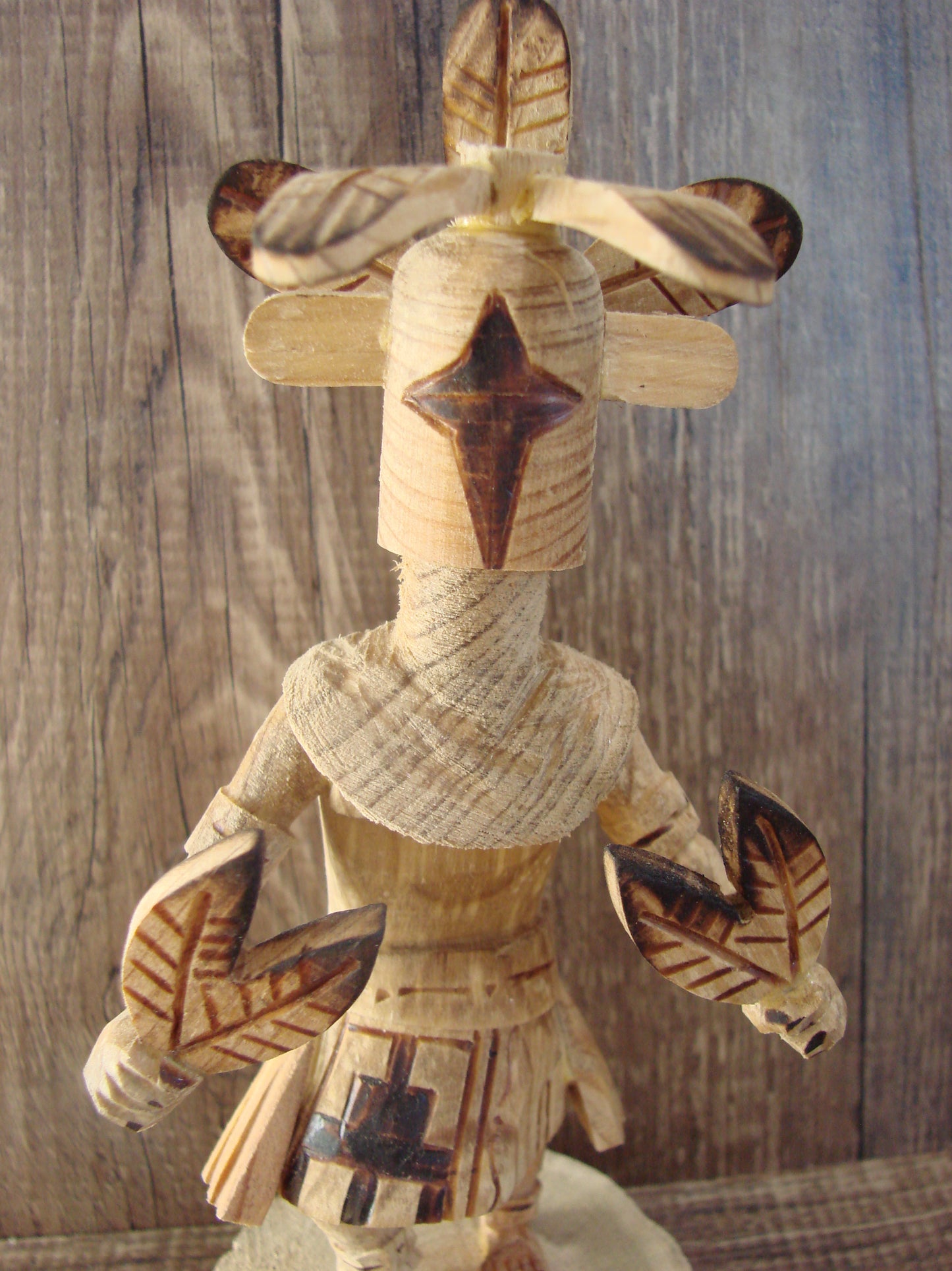 Native American Chasing Star Kachina Dancer by Platero