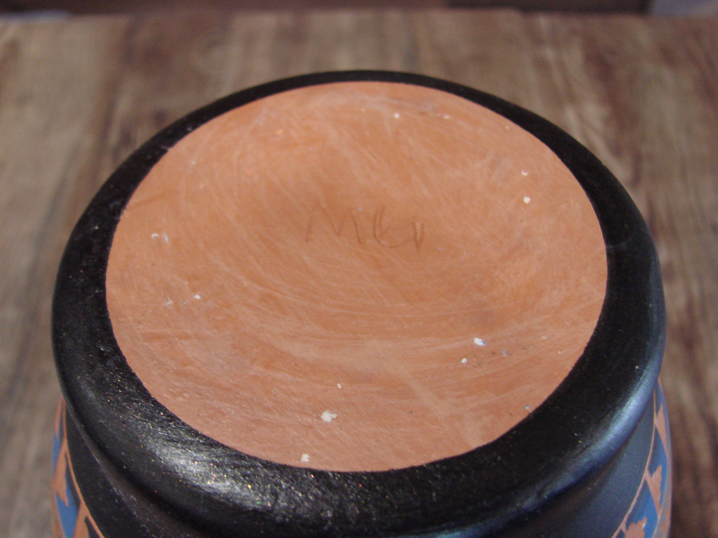 Native American Hand Etched & Hand Painted Pottery - Gilmore