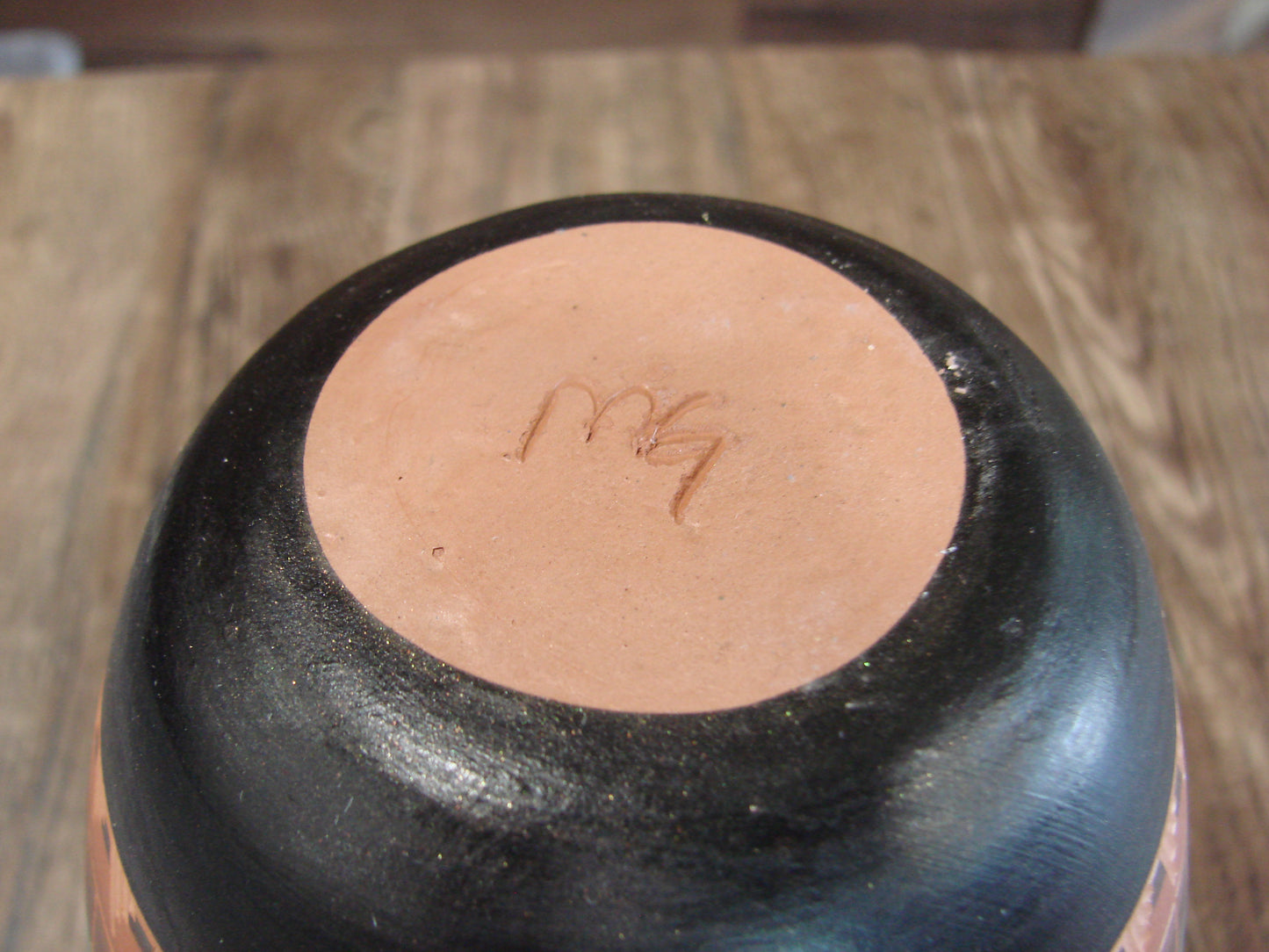 Native American Hand Etched & Hand Painted Pottery - Gilmore