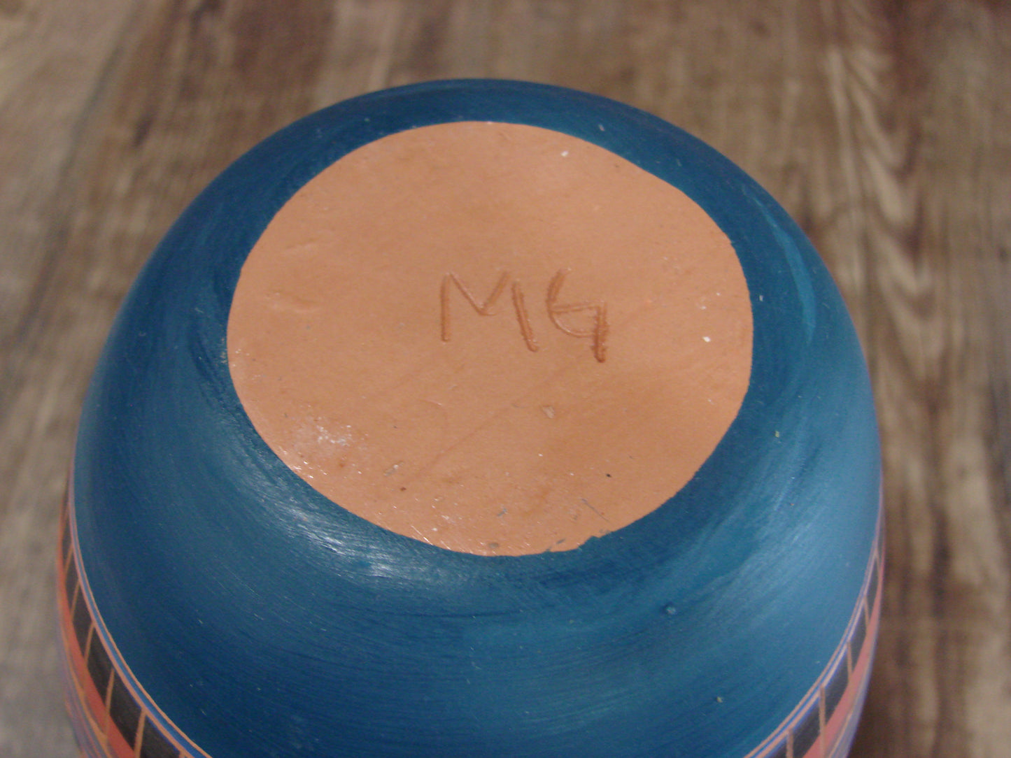 Native American Hand Etched & Hand Painted Pottery - Gilmore