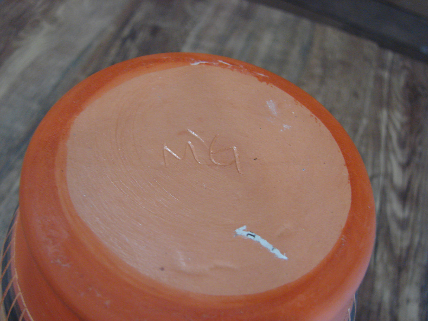 Native American Hand Etched & Hand Painted Pottery - Gilmore