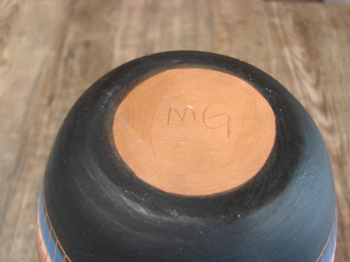 Native American Hand Etched & Hand Painted Pottery - Gilmore