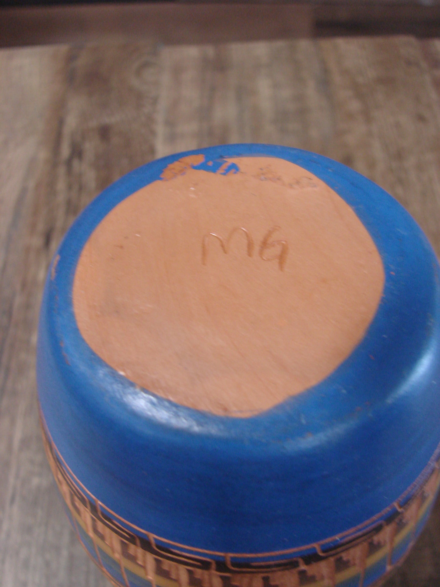 Native American Hand Etched & Hand Painted Pottery - Gilmore