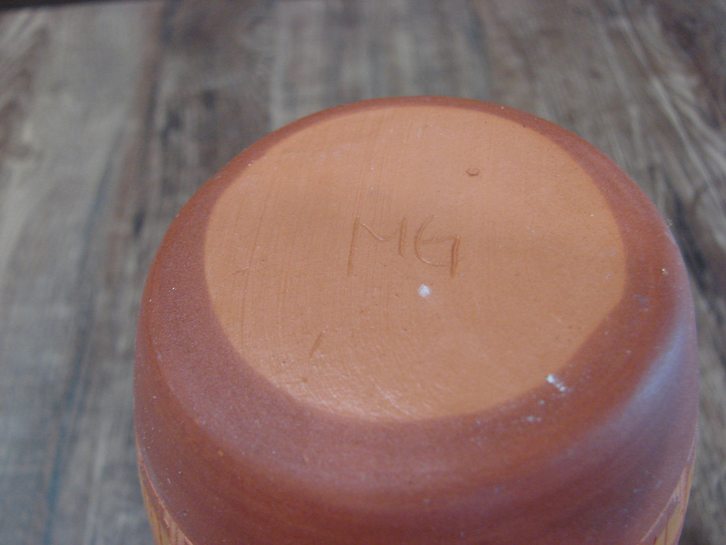 Native American Hand Etched & Hand Painted Pottery - Gilmore